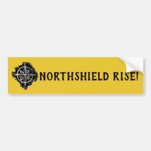 Northshield Rise Bumpersticker
