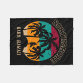 Northshore Oahu Hawaii1 Fleece Deken (Voorkant (Horizontaal))