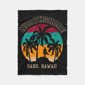 Northshore Oahu Hawaii1 Fleece Deken