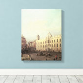 Northumberland House Canvas Afdruk (Insitu (Houten vloer))