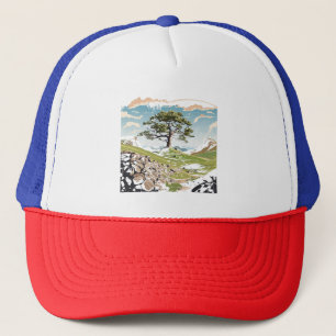 Northumberland National Park Sycamore Gap Tree Trucker Pet