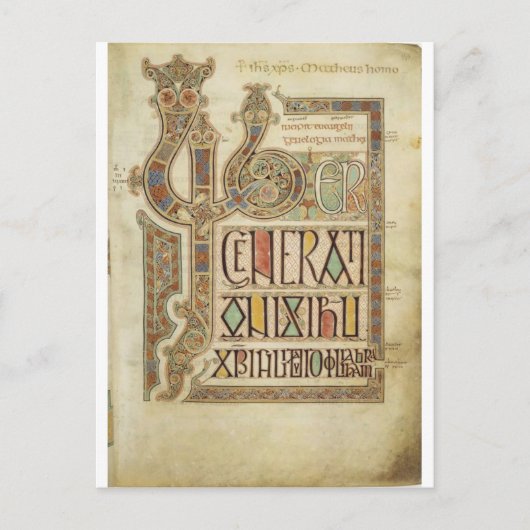 NORTHUMBRIA ANGLO SAXON BRIEFKAART (Voorkant)