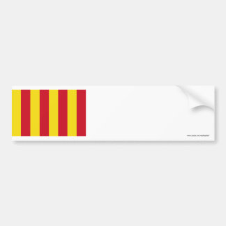 Northumbria Flag Bumpersticker