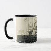 Northwest Crane and Shovel met tekeningen Mok (Links)