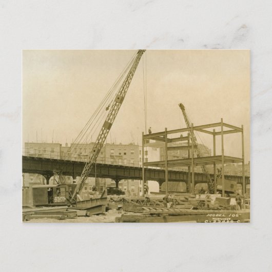 Northwest Crane and Shovel OPERATING ENGINEER 10 Briefkaart (Voorkant)