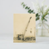 Northwest Crane and Shovel OPERATING ENGINEER 27 Briefkaart (Staand voorkant)