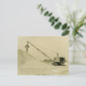 Northwest Crane and Shovel OPEREMENT ENGINEER 8 Briefkaart (Staand voorkant)