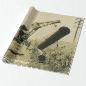 Northwest Crane and Shovel OPERING ENGINEER Cadeaupapier (Uitgerold)