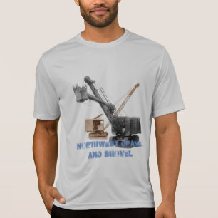 Northwest Crane and Shovel OPERING ENGINEER T-shirt