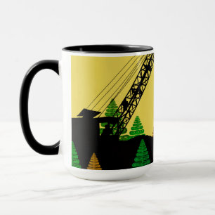 Northwest Crawler Crane n Track Fantasy Art Mok
