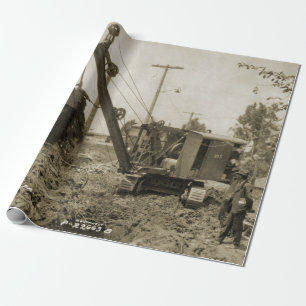 Northwest Engineering CRANE OPERATOR SHOVEL 10 Cadeaupapier