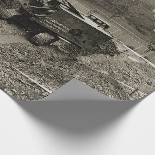 Northwest Engineering CRANE OPERATOR SHOVEL 16 Cadeaupapier (Hoek)