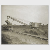 Northwest Engineering CRANE OPERATOR SHOVEL 18 Cadeaupapier (Vlak)