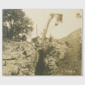 Northwest Engineering CRANE OPERATOR SHOVEL 25 Cadeaupapier (Vlak)