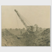 Northwest Engineering CRANE OPERATOR SHOVEL 26 Cadeaupapier (Vlak)