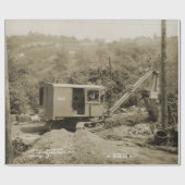 Northwest Engineering CRANE OPERATOR SHOVEL 4 Cadeaupapier (Vlak)