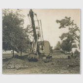 Northwest Engineering CRANE OPERATOR SHOVEL 7 Cadeaupapier (Vlak)