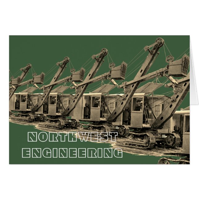 Northwest Engineering Shovel Operating Engineer (Voorkant Horizontaal)
