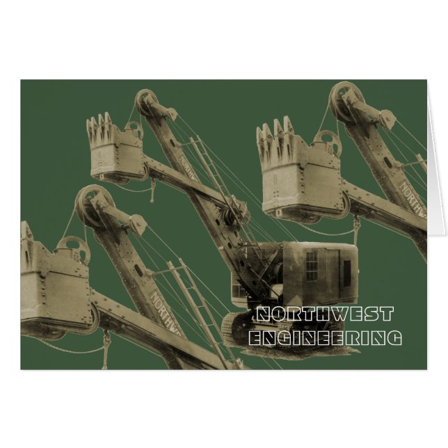 Northwest Engineering Shovel Operating Engineer (Voorkant Horizontaal)