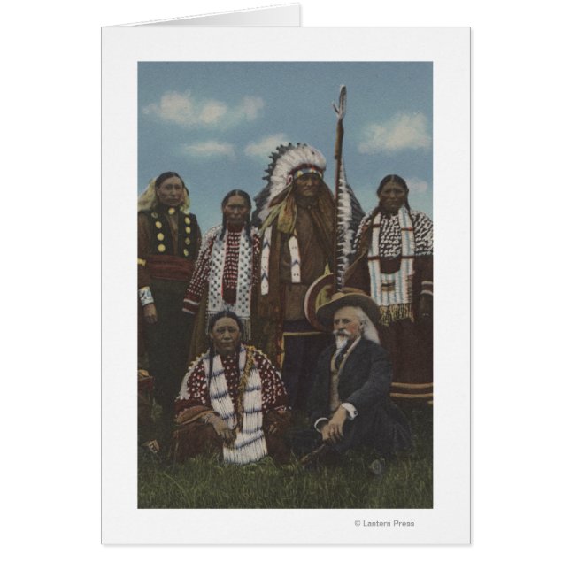 Northwest Indians - Buffalo Bill, Sitting Bull (Voorkant)