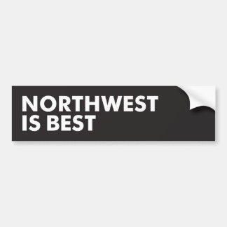 Northwest is Best Bumpersticker