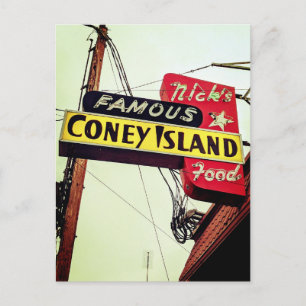 Northwest Neon : le Nick's. Carte postale