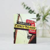 Northwest Neon: Nick's. Briefkaart (Staand voorkant)