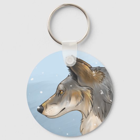 Northwestern Wolf Sleutelhanger (Voorkant)