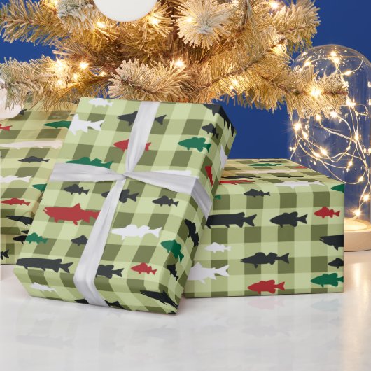 Northwood Fishmas Wrapping Paper Cadeaupapier (Feestdagen)