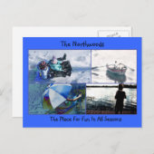 Northwoods Fun Briefkaart (Voorkant / Achterkant)