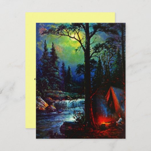 NORTHWOODS MOON EXTERNE CAMPSITE EZ2 AANGEPAST KAART (Voorkant / Achterkant)