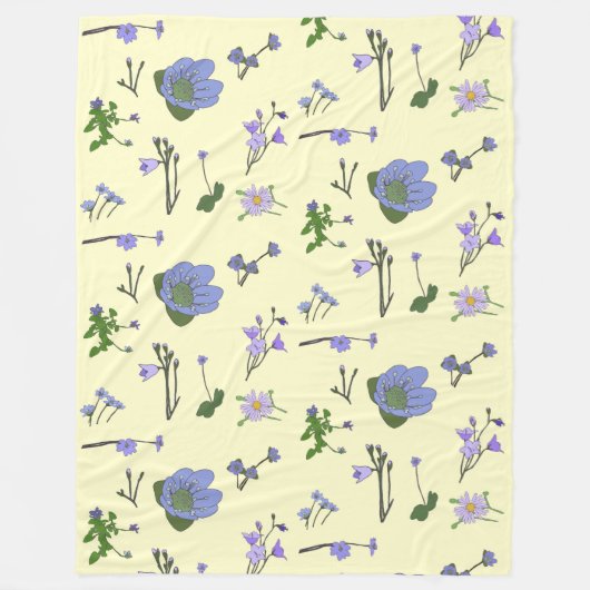 Northwoods Natural Purples polaire couverture (Devant)