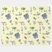 Northwoods Natural Purples polaire couverture (Devant (Horizontal))
