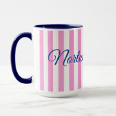 Norton Commons roze streep mok (Links)