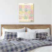 Norton County Canvas Afdruk (Insitu (Slaapkamer))
