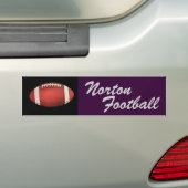 Norton Football Bumpersticker (Op auto)