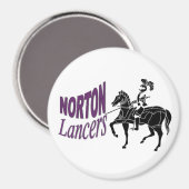 Norton Lancers Magnet (Recto/Verso)