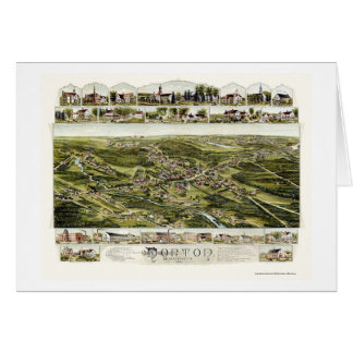 Norton, MA Panoramic Map - 1891