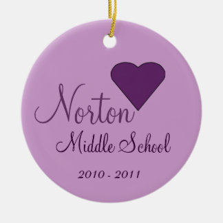 NORTON Middle School Ornament