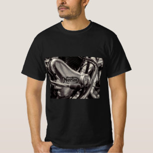 Norton-motorbehuizing (sepia) t-shirt