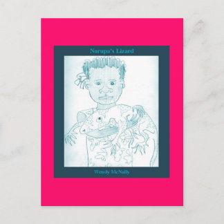 Norupa's hagedis briefkaart