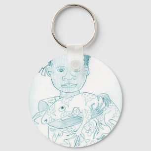 Norupa's hagedis sleutelhanger