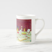 Noruz Bone China Mok (Rechts)