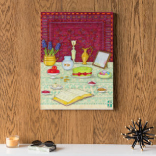 Noruz Haft Sin Tafelcanvas Print