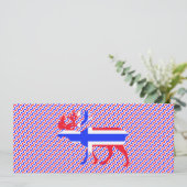 Norvège Allemagne Invitation (Debout devant)