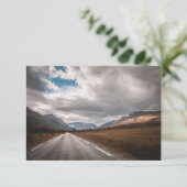 Norvège Carte photo du paysage routier (Debout devant)