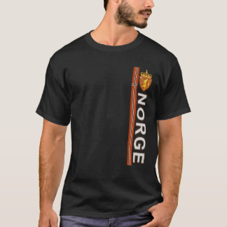 Norvège Flag Pride Football et Sport T-shirt à thè
