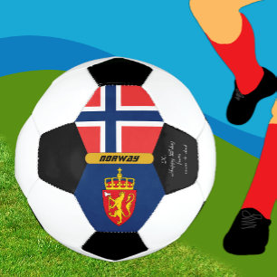 Norvège Personnalisée, Drapeau, Photo Ball de Foot