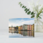 Norvège Trondheim Maisons Carte postale (Debout devant)