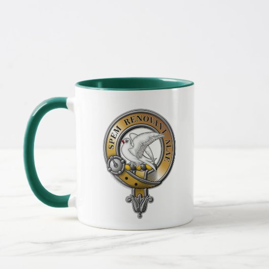Norvel Crest Badge Mok (Links)